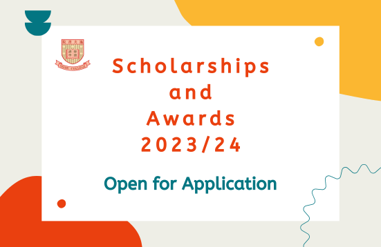 [Open for Application] Scholarships and Awards 2023/24