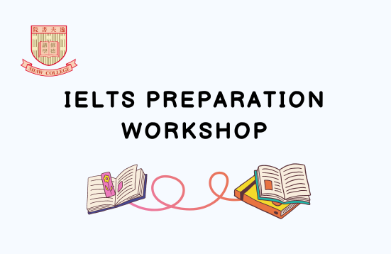 [Open for Application] IELTS Preparation Workshop